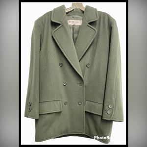 Vintage Saint Laurent Rive Gauche Oversized Double Breast Spring Jacket 70/80s M